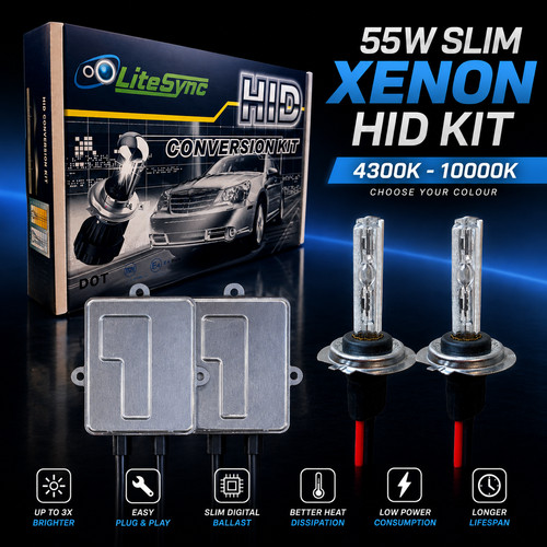 Kit conversione 55w - kit, h7r
